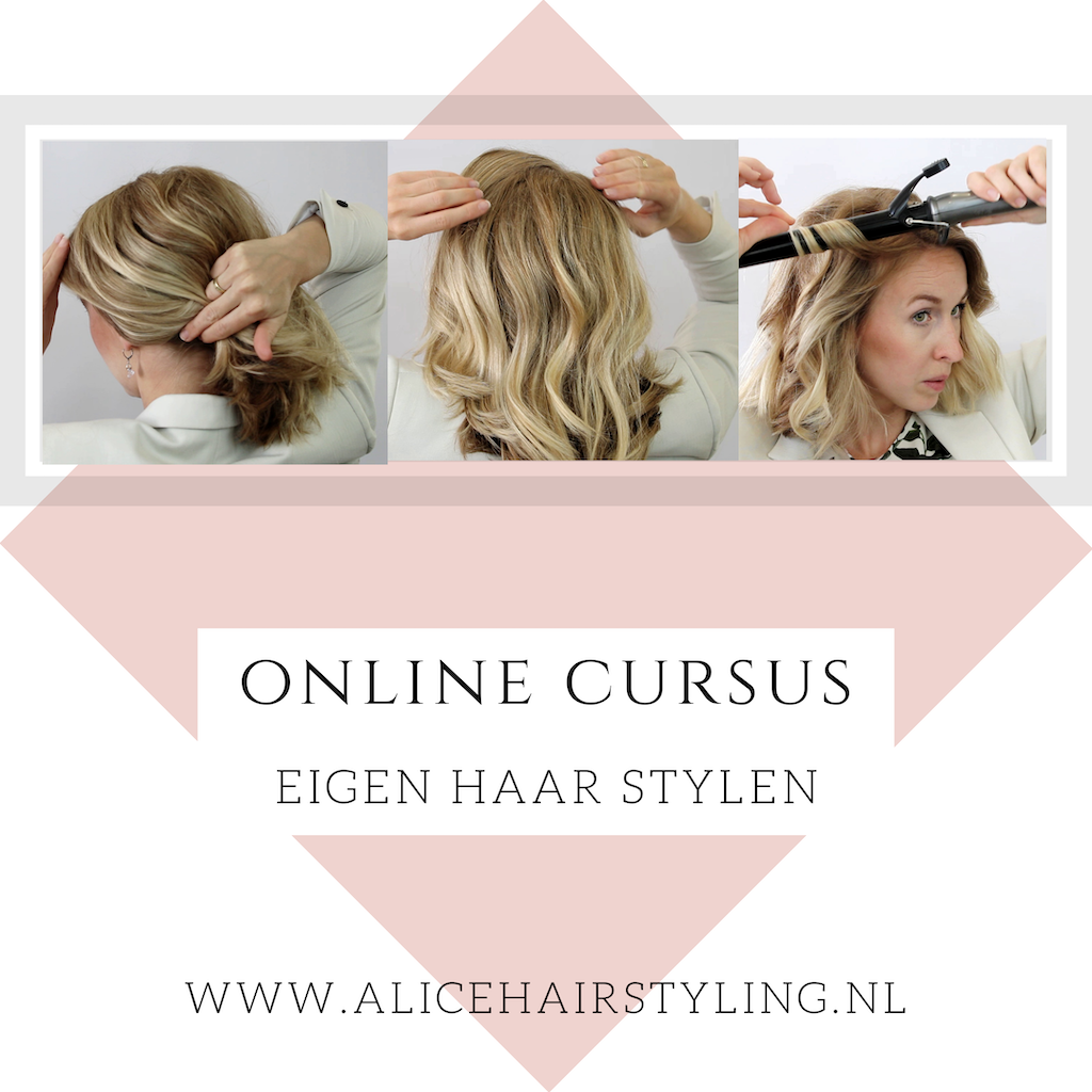 Betekenisvol schapen Bestuiven Online Cursus: Eigen haar stylen - Alice Hairstyling